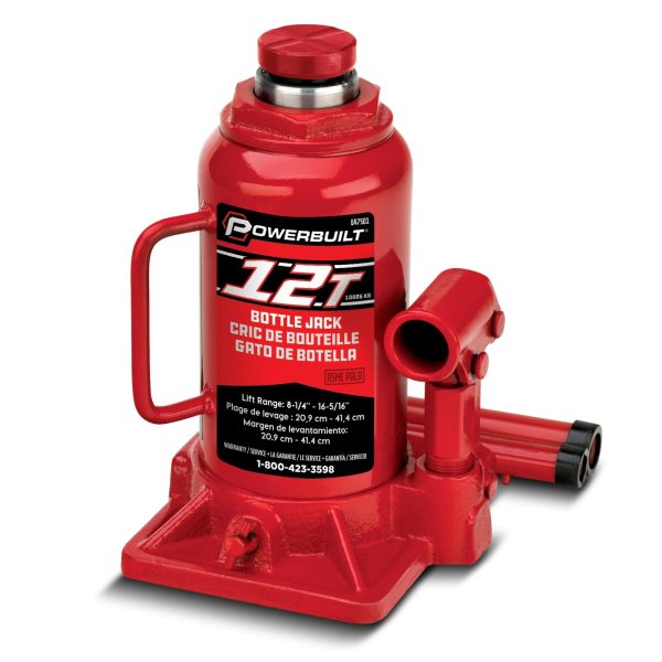 Powerbuilt 12 -Ton Bottle Jack - 647501