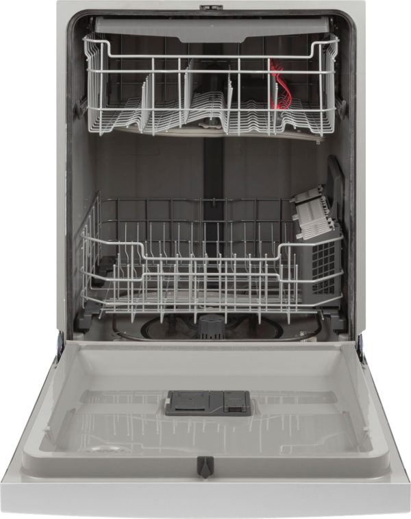 GE - Front Control Built-In Dishwasher with 3rd Rack, 50 dBA - Stainless steel - Image 2