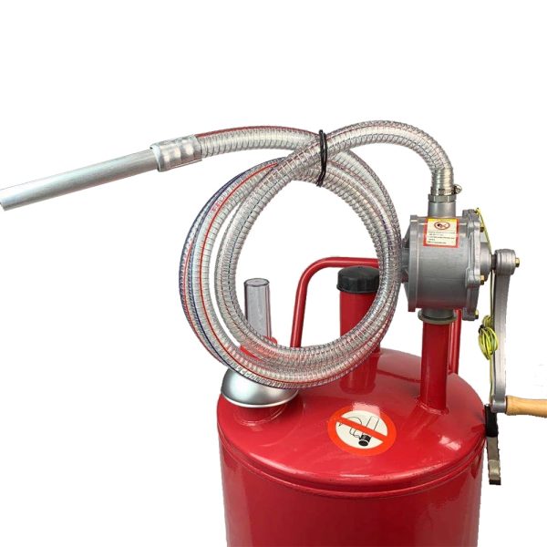 20 Gallon Gas Caddy Tank Storage Drum Gasoline Diesel Fuel Transfer Red JGC20 Pantone 186C - Image 6