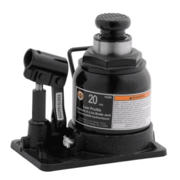 Omega Lift 10208 20 Ton In-Line Bottle Jack, Shorty