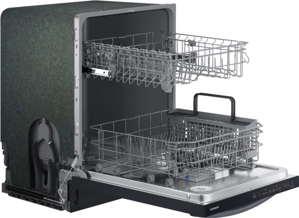 Samsung - 24" Top Control Built-In Dishwasher - Black - Image 7