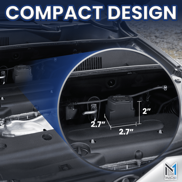 Dual Battery Charger Isolator Kit 12V 140 Amp VSR Voltage Sensitive Relay for All Vehicles by Mata1 - Image 2