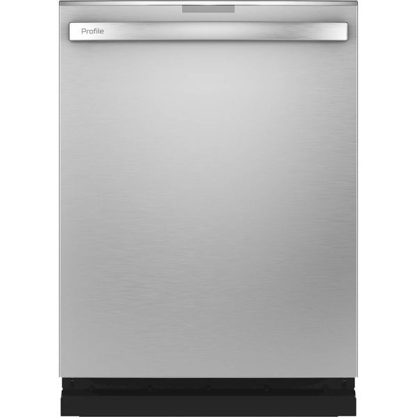 GE Profile - Hidden Control Built-In Dishwasher with Stainless Steel Tub, Fingerprint Resistance, 3rd Rack, 39 dBA - Stainless steel - Image 21