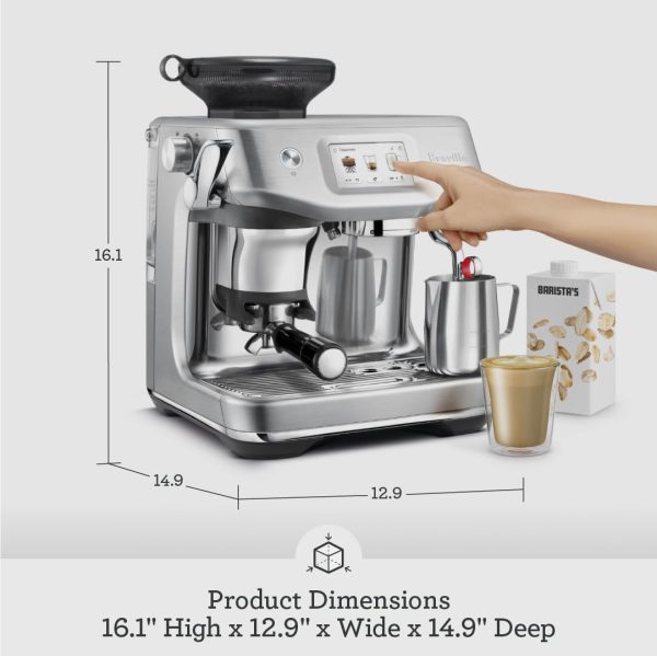 Breville Barista Impress Espresso BES881BSS - Image 8