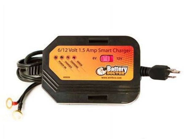 Battery Doctor Battery Charger,Auto,6/12V,CEC 20028