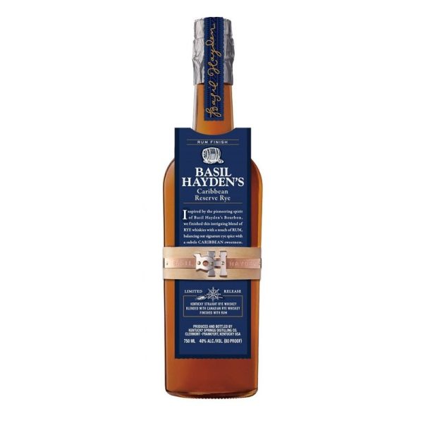 Basil Hayden’s Caribbean Reserve Rye Kentucky Straight Rye Whiskey