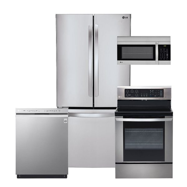 LG - 24" Front-Control Built-In Dishwasher with Stainless Steel Tub, QuadWash, 48 dBa - Stainless steel - Image 7