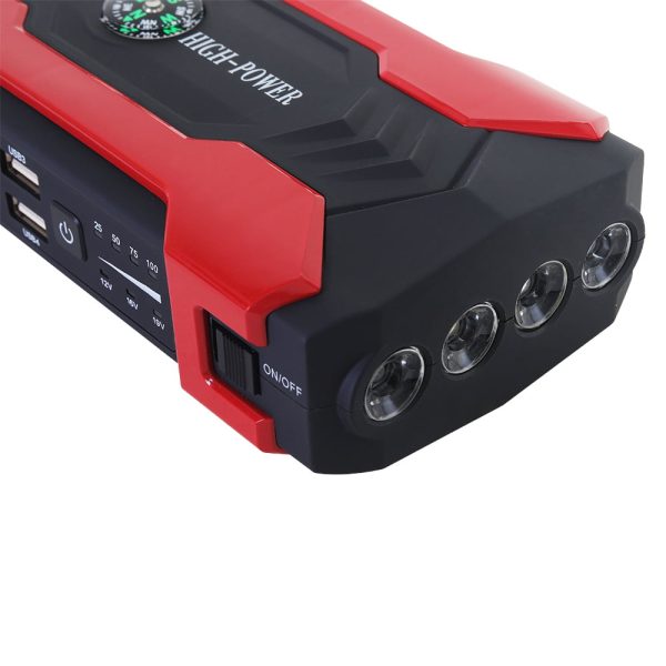 Car Jump Starter, 99800mAh Portable Charger Power Bank with LED Flash Light - Image 6