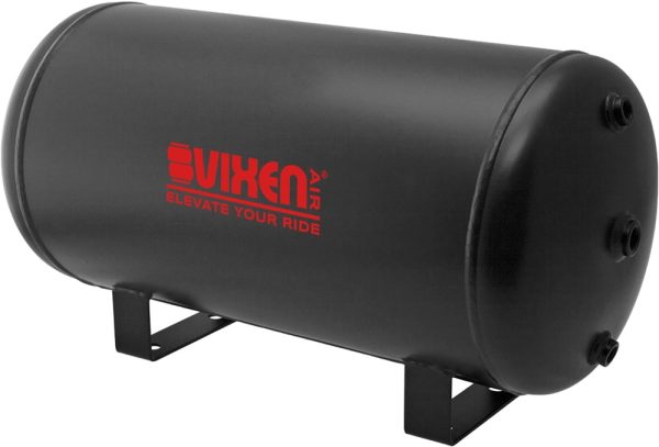 Vixen Air Suspension Kit for Truck/Car Bag/Air Ride/Spring. On Board System- 200psi Compressor, 6 Gallon Tank. For Boat Lift,Towing,Lowering,Leveling Bags,Onboard Train Horn,Semi/SUV VXO4863CF - Image 5