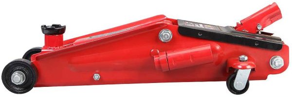 Big Red 3 Ton Hydraulic Trolley Service/Floor Jack with Extra Saddle, Fits SUVs and Trucks, Red, W8306 - Image 4