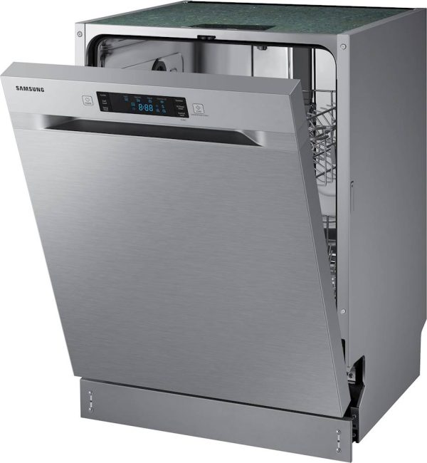 Samsung - Front Control Built-In Dishwasher with Stainless Steel Tub, Integrated Digital Touch Controls, 52dBA - Stainless steel - Image 2