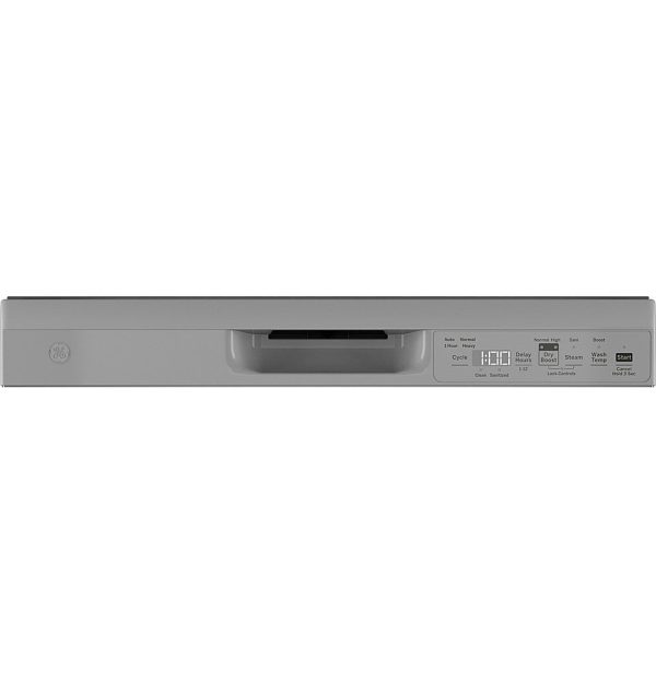 GE - Front Control Built-In Dishwasher, 52 dBA - Stainless steel - Image 3