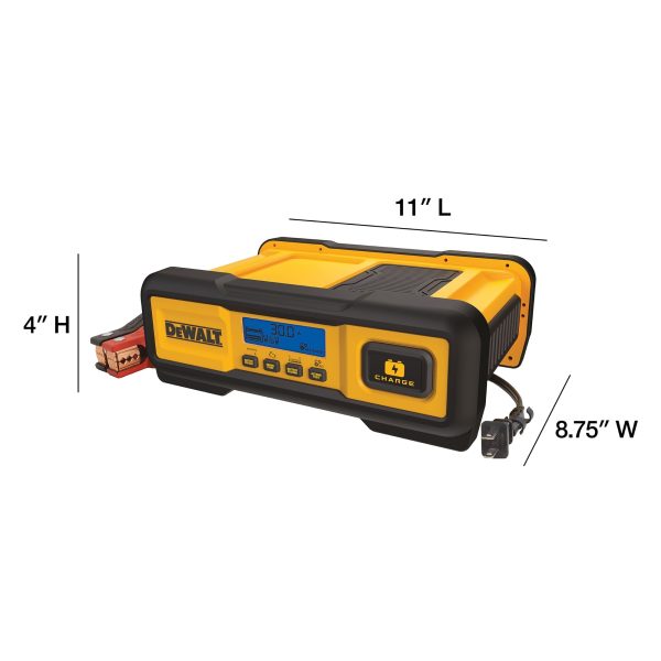 DEWALT DXAEC100 Professional 30-Amp Battery Charger and 3-Amp Maintainer with 100-Amp Engine Start - Image 6