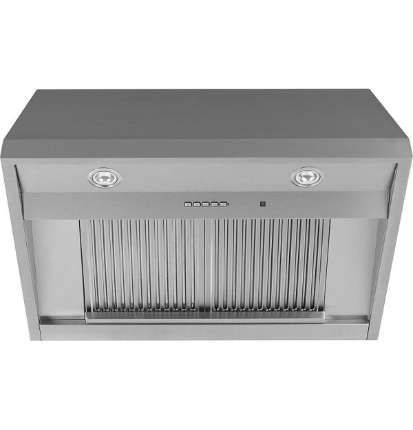 GE Profile - 30" Convertible Range Hood - Stainless steel - Image 2