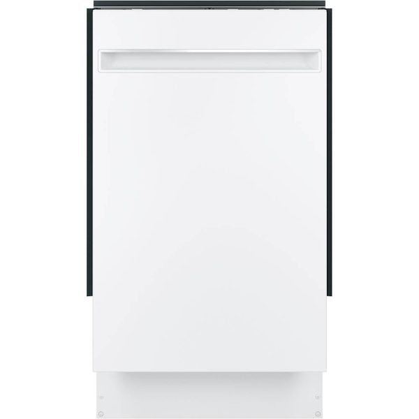 GE Profile - 18" Top Control Built-In Dishwasher with Stainless Steel Tub - White - Image 2