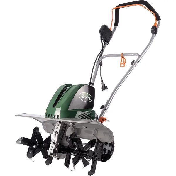 Scotts Outdoor Power Tools 14 Amp 20-Inch Electric Garden Tiller Cultivator, Adjustable Tines, Green - Image 2