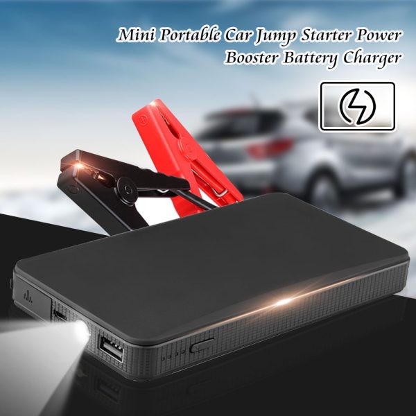 Battery Jump Starter,6000mah 12V Peak Portable Car Battery Charger, For Up To 4.0L Gas Car & 5.0L Diesel Car, With USB Quick Charge And Led Lights, Jump Starter For Phones/Laptop/ Motorcycles, ZJ13 - Image 11