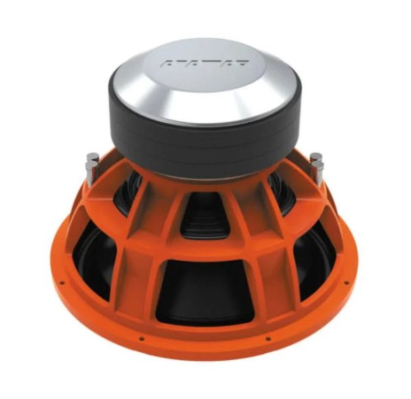 Avatar Tsunami STU-1546-D2 Orange 6000 Watts Peak 2-Ohm 15" Subwoofer - Image 3