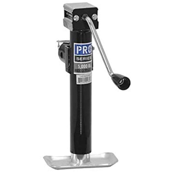 Pro Series 1401420303 5,000 Pound Capacity Crank Handle Trailer Weld On Jack