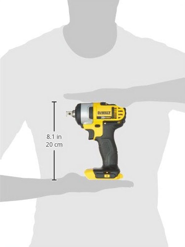 DEWALT DCF880B 20-Volt Li-Ion 1/2-Inch Impact Wrench Kit with Detent Pin - Image 8