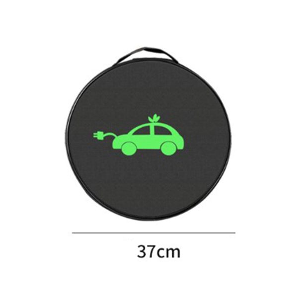 jiaping EV Cables Bag Large Capacity Portable Cable Carry Case for Electric Car Round Shape - Image 7