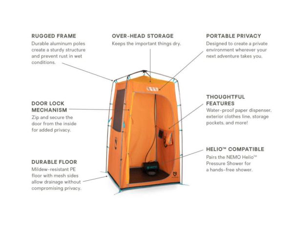 Heliopolisâ¢ Privacy Shelter & Shower Tent - Image 2