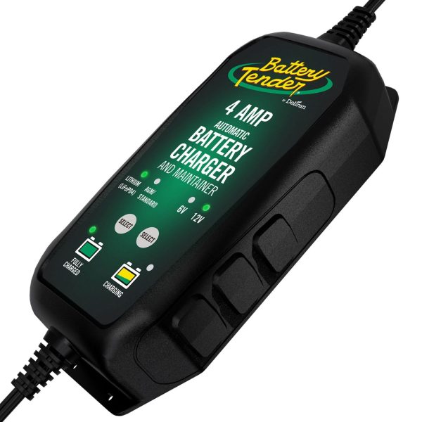 Battery Tender 4 Amp, 6V or 12V Selectable Battery Charger - Image 3