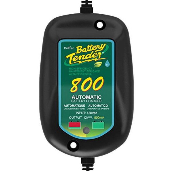 Battery Tender 800 is a SuperSmart Battery Charger that will Constantly Monitor, Charge, and Maintain your Battery. It's Encapsulated and Protected from Moisture by an Electrical Insulation