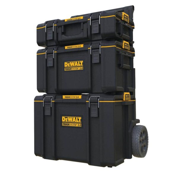 TOUGHSYSTEM 2.0 Small Tool Box, TOUGHSYSTEM 2.0 22 in. Large Tool Box and TOUGHSYSTEM 2.0 24 in. Mobile Tool Box DWST08165W00450