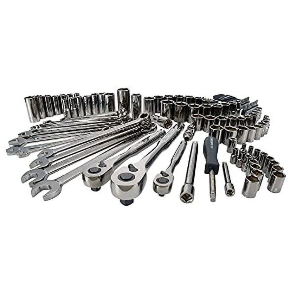 Craftsman 121 Piece SAE and Metric Chrome Mechanic Tool Set