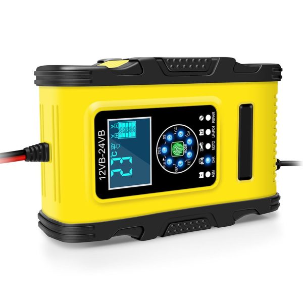 Haimni Car Battery Chargers Full Automatic Smart Pulse Repair Battery 7 Stage Charging - Image 5