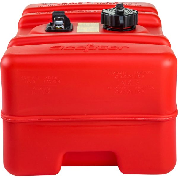 Rectangular Portable Fuel Tank — 9-Gallon, EPA-Compliant, Model# 08667 - Image 4