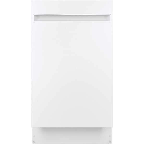 GE Profile - 18" Top Control Built-In Dishwasher with Stainless Steel Tub - White - Image 7