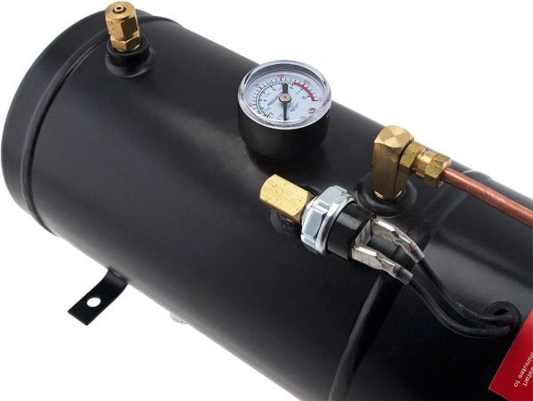 Vixen Horns 1 Gallon (3 Liter) Train/Air Horn Tank with 150 PSI Compressor Onboard System/Kit 12V VXO8210 - Image 5