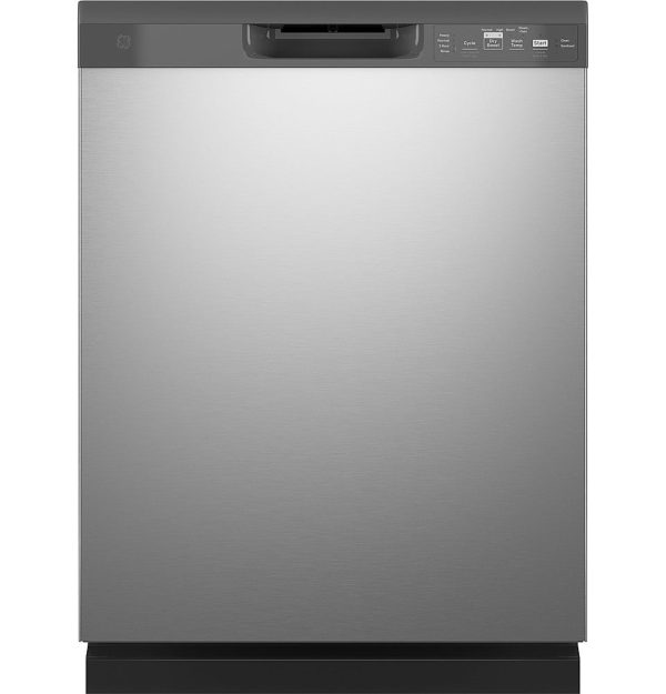 GE - Front Control Built-In Dishwasher with 55 dBA - Stainless steel - Image 21