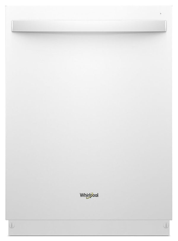 Whirlpool - 24" Built-In Dishwasher - White - Image 8