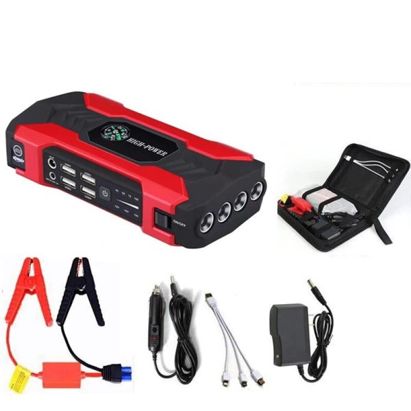 1000A Powerful Car Power Bank 12V Portable Booster Jump Starter Portable Car Jump Starter Powerbank Vehicle Auto Tools - Image 11