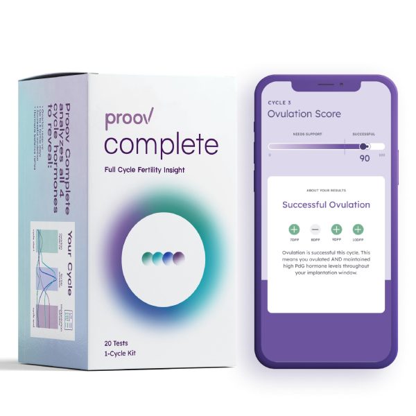 Proov Complete Fertility Testing Medical Quality