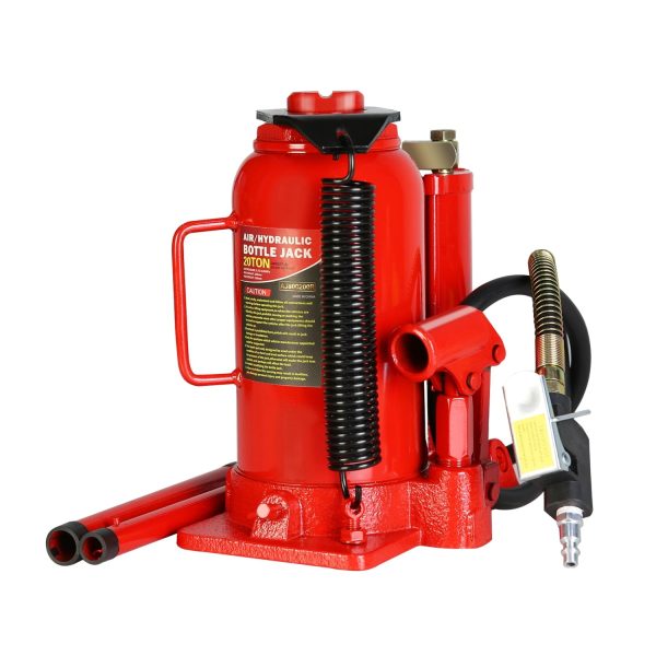 LoLado 20 Ton Air Hydraulic Bottle Jack, with Manual Hand Pump Used for The Maintenance of Automobiles, Agricultural Vehicles, Heavy Trucks, Mobile Machinery, and Heavy Equipment - Image 7