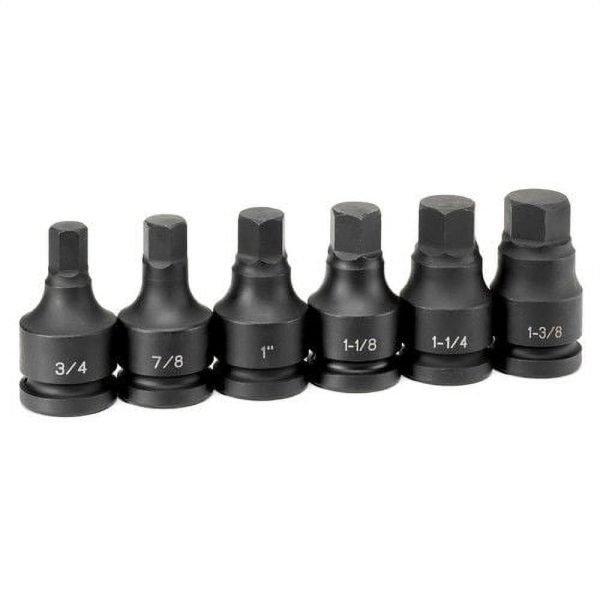 1" Drive 6-Piece Hex Driver Set - Image 2