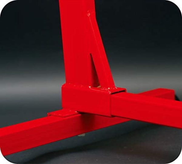 BIG RED 3/8 Ton (750 lb) Steel Rotating Engine Stand with 360 Degree Rotating Head, Red, T23401 - Image 2