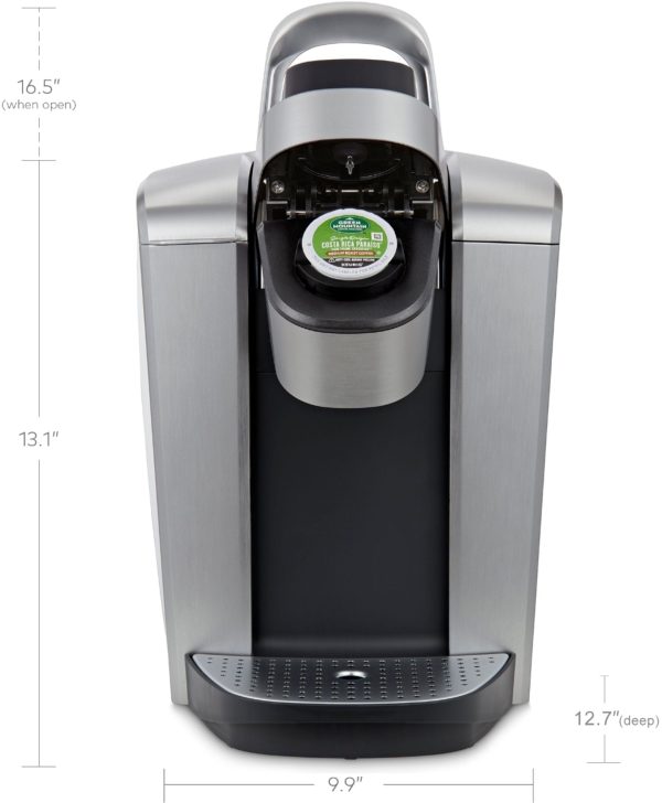 Keurig - K-Elite Single Serve K-Cup Pod Coffee Maker - Brushed Silver - Image 5