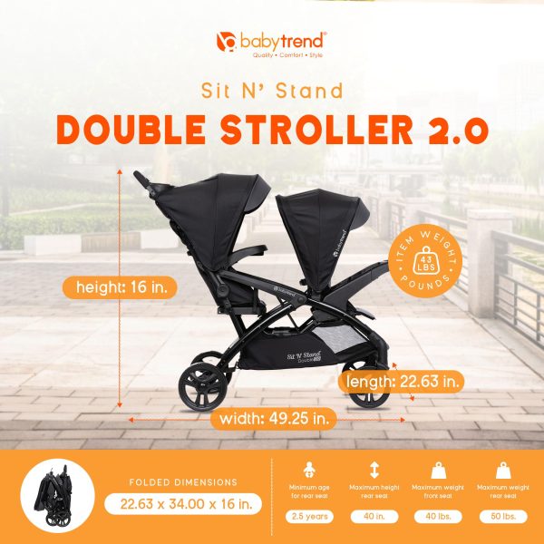 Baby Trend Stroller Harness Compartment - Image 6