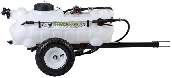 Workhorse Sprayers 15-Gallon Plastic Pull-Behind Sprayer LG15ETS💝 Last Day For Clearance