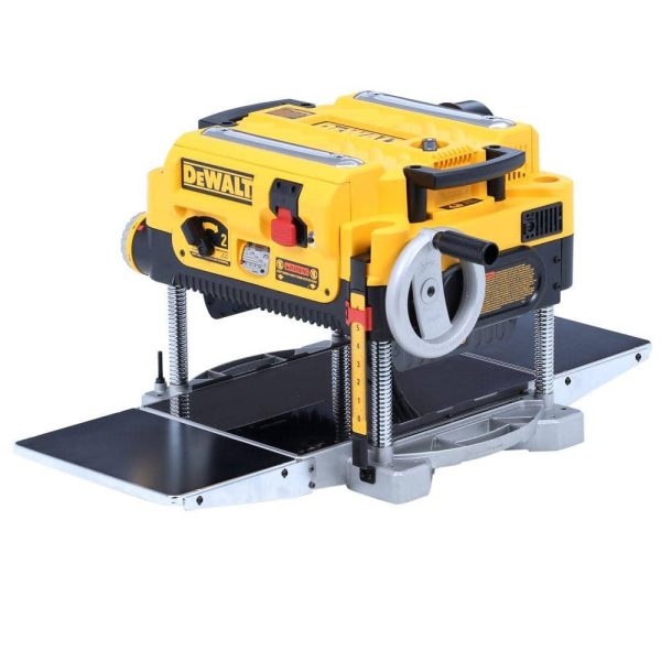 15 Amp Corded 13 in. Heavy-Duty 2-Speed Thickness Planer with (3) Knives, In Feed Table and Out Feed Table DW735X - Image 3