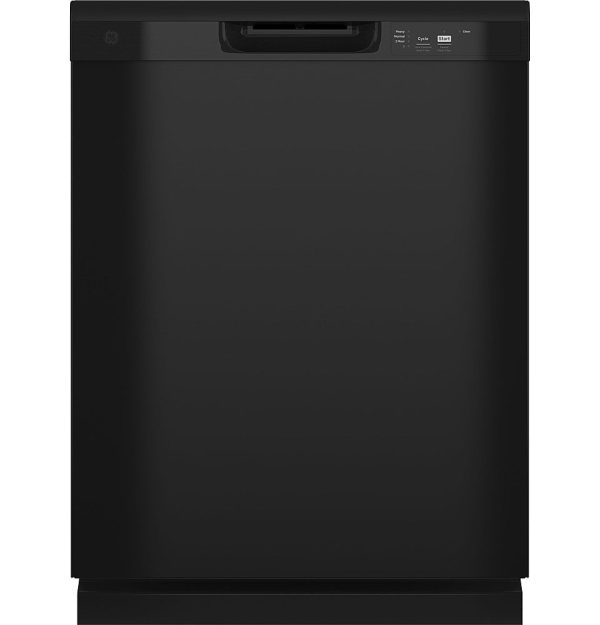 GE - Front Control Dishwasher with 60dBA - Black - Image 14