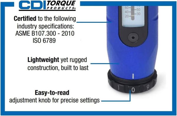 CDI Torque Products 401SM Micro Adjustable Torque Screwdriver, Torque Range 5 to 40-Inch Pounds - Image 5