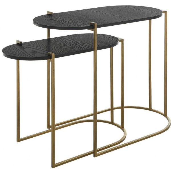 Nesting Table (Set Of 2)-22 inches Tall and 26.5 inches Wide Bailey Street Home 208-Bel-4972028