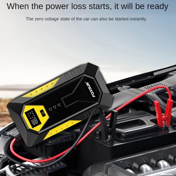 Electric inflator,Peaks Battery 5.0L Battery 600A Peaks (Up LED Dual inflator 6.0L or Dual USB Diesels LED Jump Output - Image 3