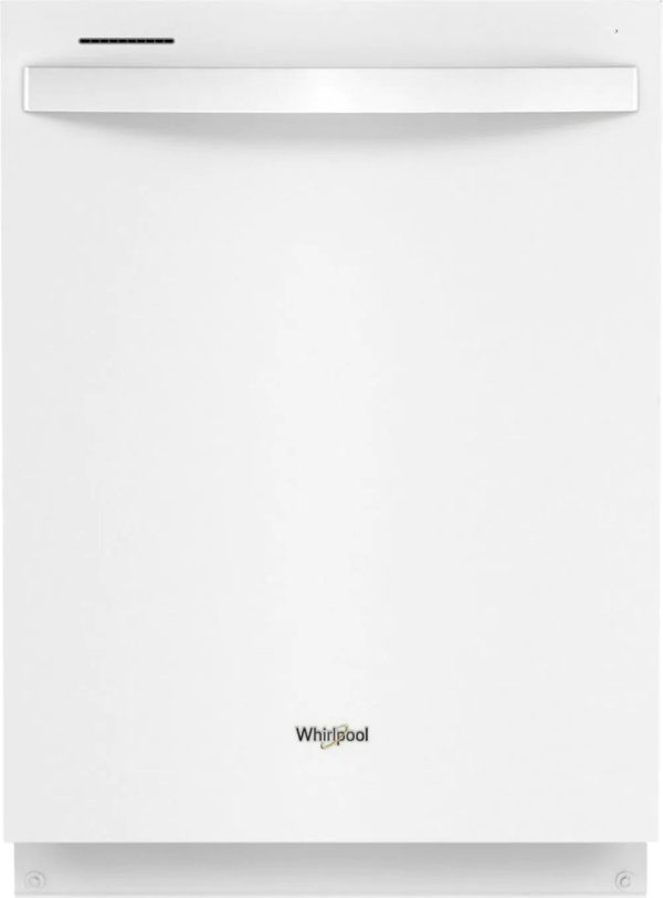 Whirlpool - 24" Top Control Built-In Dishwasher with Stainless Steel Tub, Large Capacity, 3rd Rack, 47 dBA - White - Image 20